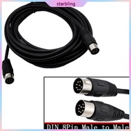 Star Long 8 PIN DIN Cable Male to Male Extension Cord for Bang and Olufsen