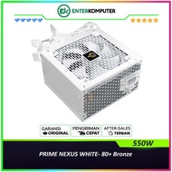 NEXUS 550W WHITE - 80+ Bronze CertifiedPrime with Flat Cable 550 Watt PSU/