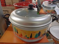 Panci Kukusan Besar Steamer 6.5 kg 37 cm 2 Saringan Muliya Dandang 25m