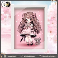 3D Princess Craft Set Creative 3D Painting Cleverly Put together 3D Puzzle