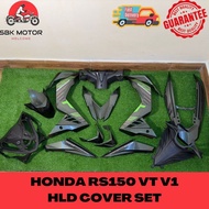 HONDA RS150 VT V1 BATMAN-40 DNLGM1  COVER SET ORIGINAL HLD STICKER TANAM RS150 COVER SET