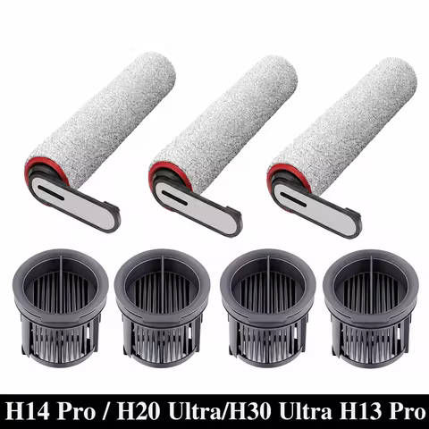 For Dreame H14 Dual/H14/H20 Pro Plus/H20 Ultra/H30 Ultra Vacuum Cleaner Roller HEPA Filter Accessori