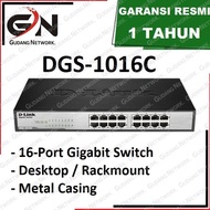 NEW D-LINK DGS-1016C Gigabit Switch 16-Port DLINK DGS1016C 16 Port