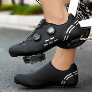Cycling Shoes Mens Womens, Breathable Non-Slip Mountain Bike Sneakers Compatible , Lightweight Outdo