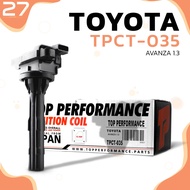 Ignition Coil TOYOTA AVANZA 1.3/K3 Model 1-TPCT-035-TOP PERFORMANCE JAPAN-Spark Plug K