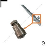 AUTOGATE GEAR RACK SCREW AND NUT STAINLESS STEEL 10 PCS SET