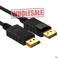 DisplayPort Cable Plug to Plug HD Lead Display Port - 0.5m/1m/1.8m/2m/3m/5m Dp To DP