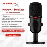 HyperX SoloCast - USB Microphone Condenser Gaming Microphone Great For Streaming Podcasts