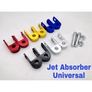 Alloy Jet ABSORBER tinggi ABSORBER KELIVER BRACKET EX5 DREAM WAVE KRISS RXZ WAVE125 LAGENDA110 SRL11