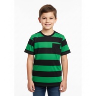 2PCS Stripes KIDS SHIRT 5-8 YEARS OLD! Soft K-Spandex Kids' Tee. Multi-color fun!