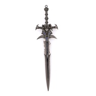 Mini Frostmourne Sword Lich King Metal Sword Foam Arthas Sword Cosplay Sword Model Desktop Display C