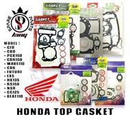 HONDA TOP GASKET SET RS150 EX5 NSR WAVE110 DASH PCX150 BEAT C70 GBO CBR150 GB6 FUTURE HX135 CG125