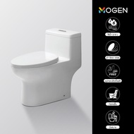 MOGEN MO52 โถสุขภัณฑ์ชิ้นเดียว (ฝา Slow Close) สีขาว