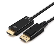 4K DisplayPort to HDMI-compatible Cable 4K x 2K Cable 1.8m 60Hz for Laptop Dell Monitor