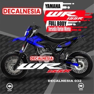 Decal WR155 Full Body Variation Decal WR Supermoto Motorcycle Sticker Accessories Yamaha WR 155 R