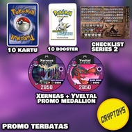 Promo Set SERIES 2 Medallion kustom Kartu pokemon TCG Indonesia series