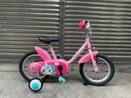 九成新！迪卡儂 14吋 兒童自行車 (獨角獸款） 迪卡儂14吋腳踏車 二手車 中古車 14寸腳踏車 二手兒童單車