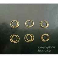 Terbaru Anting Bayi Emas Muda Asli Kadar 375 /Anting Anak /Anting Anting