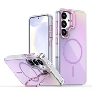 Gradient clear acrylic PC phone case Compatible with Samsung Galaxy A56, A36, A55, A35, A54, A34, A1