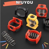 NIUYOU Bike Spring, 3 Colors Plastic Hinge Clamp,  Repair Accessories Easy Hinge For Brompton Bike