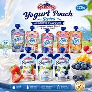 Cimory Yogurt Pouch 120g Assorted Flavours Squeeze Yogurt & Yogurt Bites with Nata De Coco