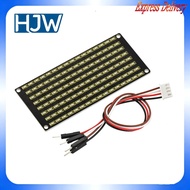 8 * 16 Matrix LED Light Display Module I2C Communication 3.3-5V Applicable