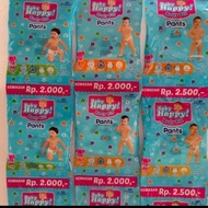 Pampers baby happy renceng M L XL - Isi 6