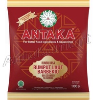 100gr ANTAKA Rasa RUMPUT LAUT BARBEKIU Bumbu Tabur Premium