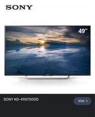 Sony 50吋 4K 智能電視 KD-49X7000D