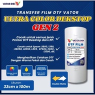 PET FILM DTF (purchase results, not opened in a box) VATOR ULTRA COLOR DEKSTOP 33CM GEN 2