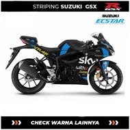 LISSBODY Sticker STRIPING SUZUKI GSX R 150 Suzuki Gsx Motorcycle Variation Decal Sticker/ GSX 150 R 