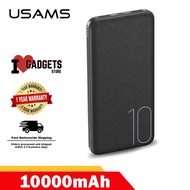USAMS Ultra Thin Powerbank US-CD63 PB7 Dual USB Powerbank 10000 MAh