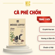 Instant Weasel coffee/ Weasel coffee/ 1 box of 10 packs of 180g/ rich flavor, perfect coffee flavor