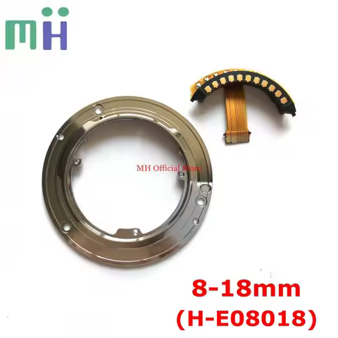 NEW 8-18 H-E08018 Lens Rear Bayonet Mount Ring Contact FPC Flex Cable For Panasonic 8-18mm F2.8-4.0 