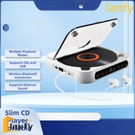 LANFY CD Player, LED Screen 6 Modes Portable Music Player, Remote Control External Playback Dustproo