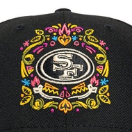 NEW ERA 9SEVENTY SAN FRANCISCO 49ERS HASTA LA MUERTE STRETCH SNAPBACK HAT multi-color embroidered ou