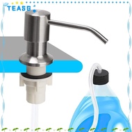 TEASG Soap Dispenser Bathroom Countertop Extension Tube Detergent Stainless Steel Lotion Dispenser