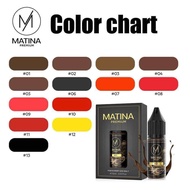 ใหม่ สีMatina สูตรใหม่ รหัสใหม่