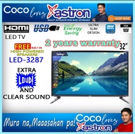 Astron LED TV 32" LED-3287 LED TV W/ USB ULTRA / TELEVISION