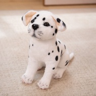 Realistic Plush Dog Husky Dalmatian