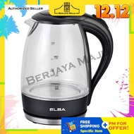 Elba 1.7L Glass Electric Jug Kettle EJK-F1723G(BK) / EJK-F1723G