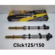 RACE POWER FRONT FORK SHOCK ASSY ASSEMBLY WITH GOLD INNER TUBE FOR HONDA CLICK 125 / 150
