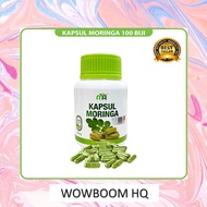 MR Moringa Oleifera Premium Capsules Supplement for Health Moringa /Berry /Kelor /辣木胶囊 400MG (100Biji)