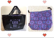 ANNA SUI 迷你提袋&amp;束口袋