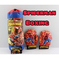 Spiderman Boxing Toy Kid Set Boxing Mainan