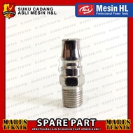 MESIN Coupler HL PM 20 1/ 4" Spare Part COMPRESSOR Engine HL [AATC0005] Official Spare Parts H&L SP-