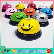 Service Call Bell Kitchen Lovely Smile Face Desk Restaurant Bar Service Pet Training Bell Ding Bell