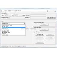 Iso7816 USB Aa EMV Smart IC Chip Card Writer Reader Support I2c Memory Sle5528 Sle4442 Sle4428 Sle