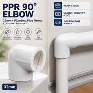 PLUMBING FIXTURES PPR 90 Degree Elbow 32mm Pipe Fitting