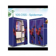 SHENAR ( BISA COD ) LEMARI KAIN / LEMARI PAKAIAN / LEMARI PORTABLE MULTIFUNGSI KARAKTER / BUKA SAMP